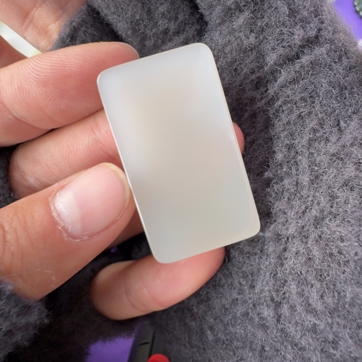 N***o定制和田玉和田玉冰白无事牌