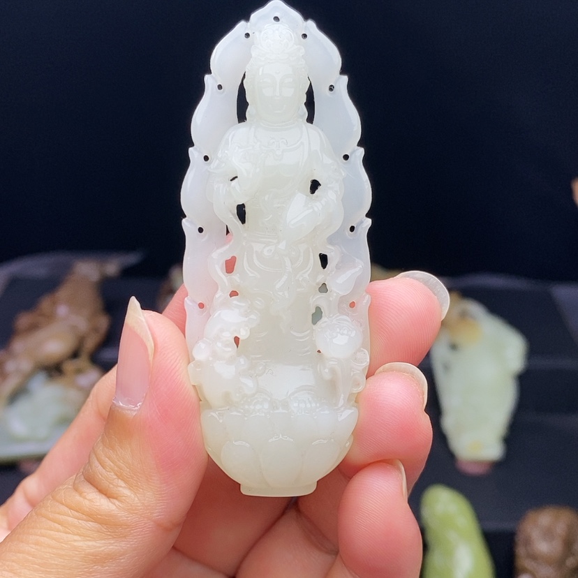 【闪购商品】和田玉未镶嵌挂件