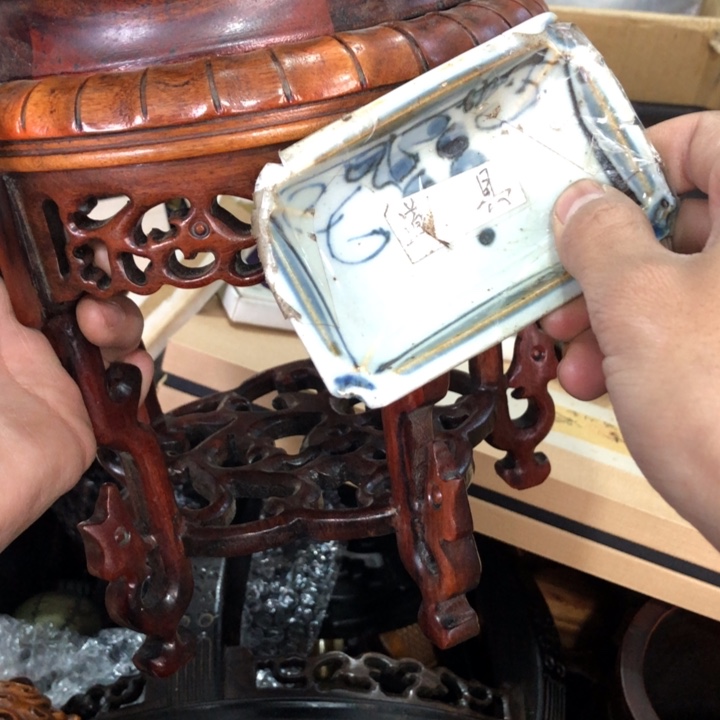 陶瓷孤品单件车里拍