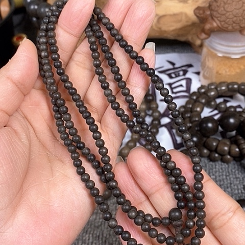 檀香木手串/手链老山檀香阴沉0.4/216