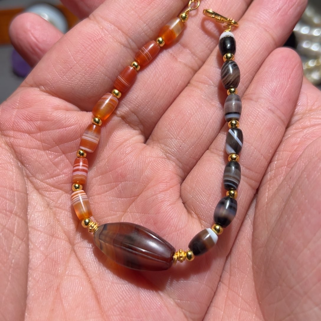 玛瑙/玉髓未镶嵌颈饰