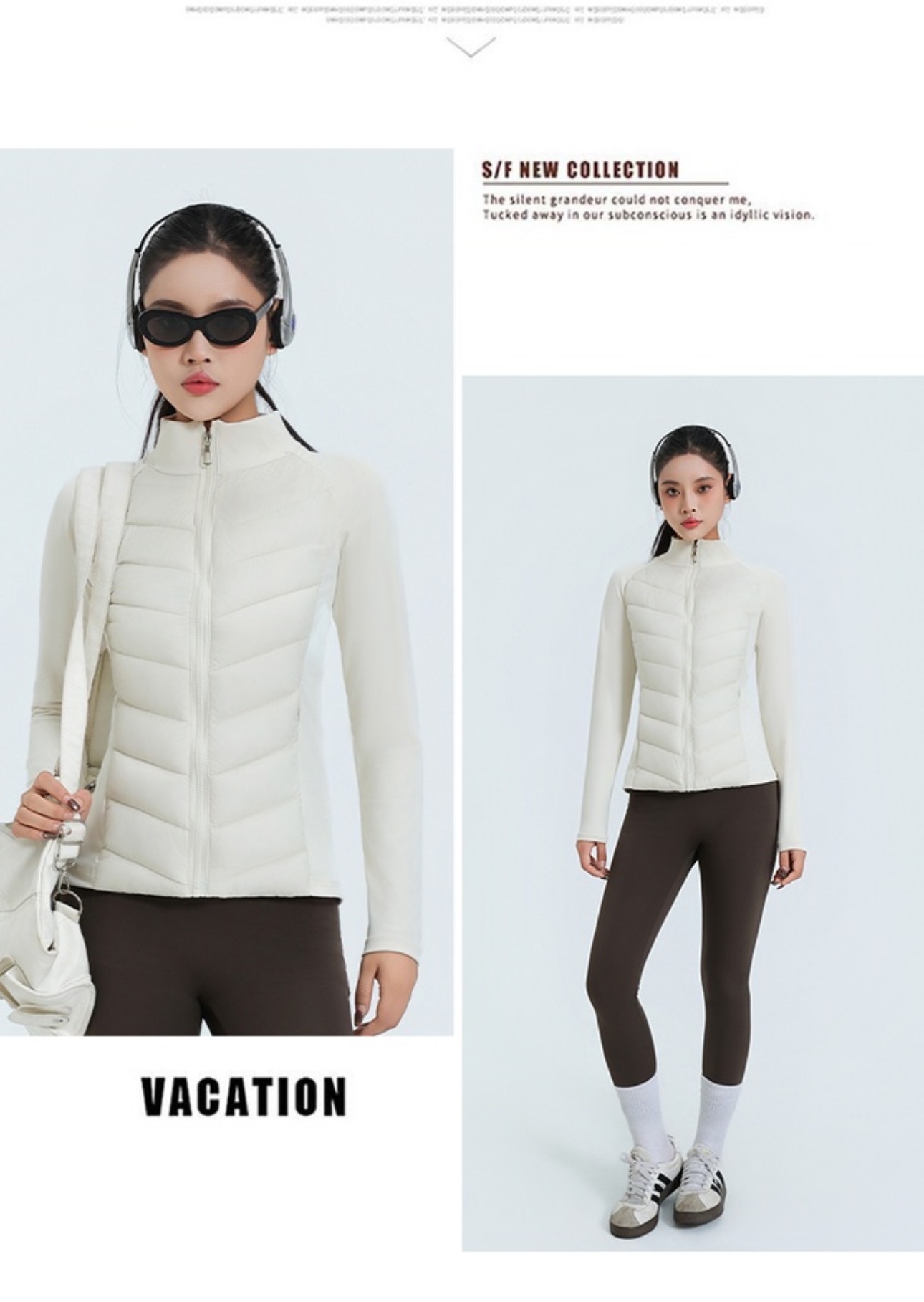 [瑜伽1.0]运动棉服服女秋冬户外外套内搭修身显瘦防风保暖棉服