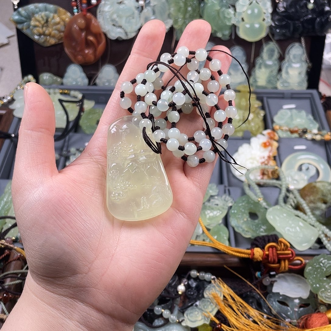 魏***腾岫玉未镶嵌吊坠(赠链)