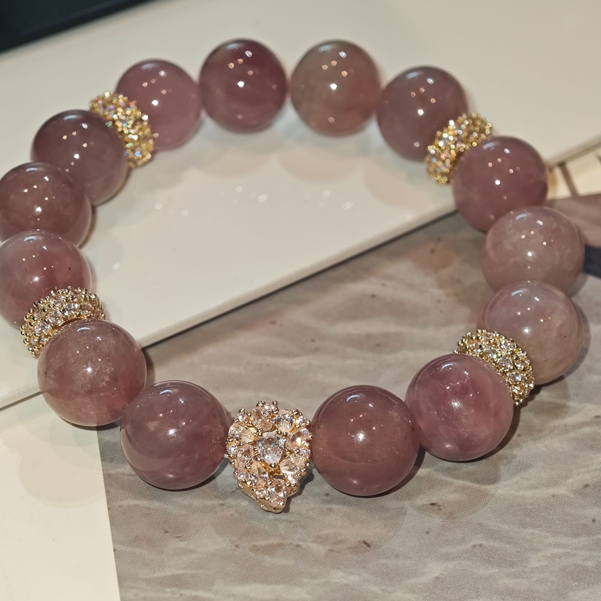 多肉葡萄 芙蓉粉粉温柔手套子