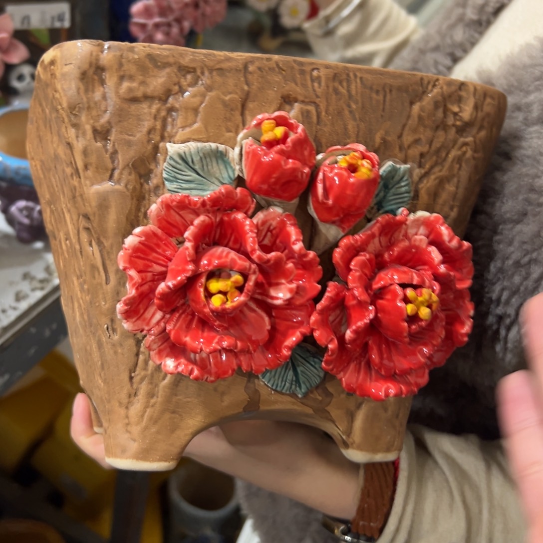 满20米秒退拉黑多肉花盆