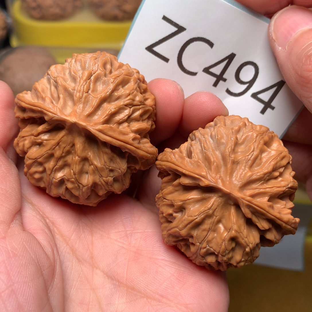 文玩核桃把件肉球苹果43