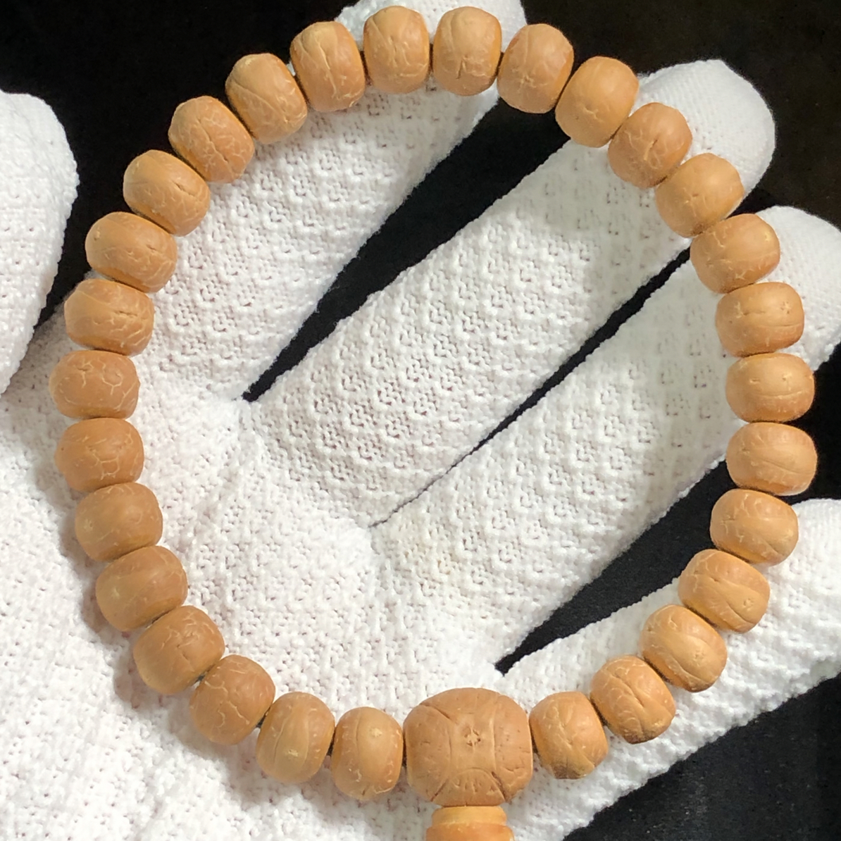 11mm藏式切尼泊尔凤眼手串一物一图