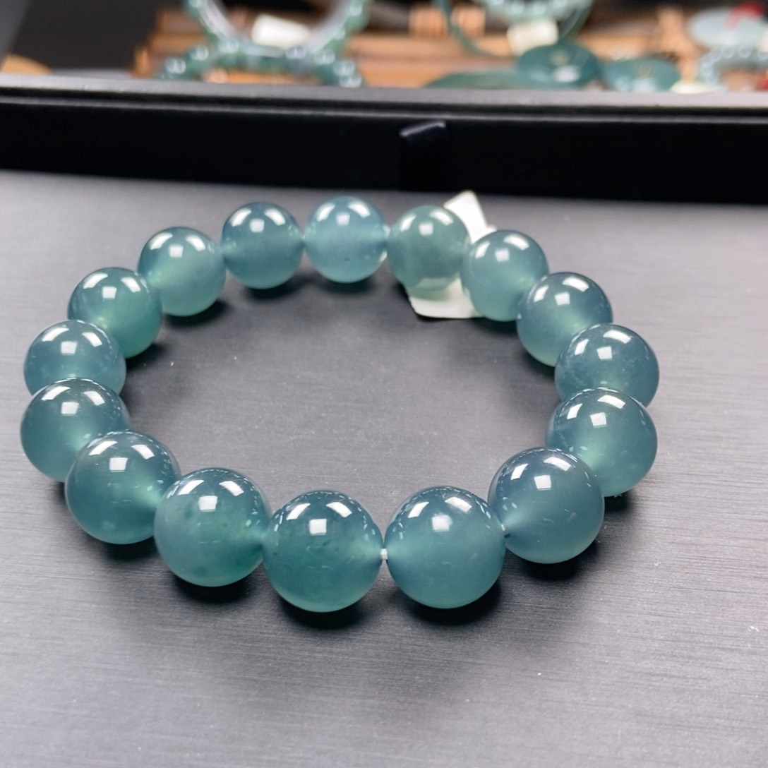 翡翠手链未镶嵌强*哥手链