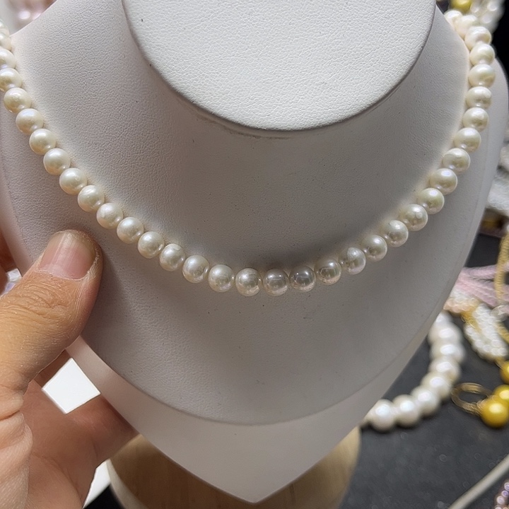 淡水珍珠未镶嵌颈饰