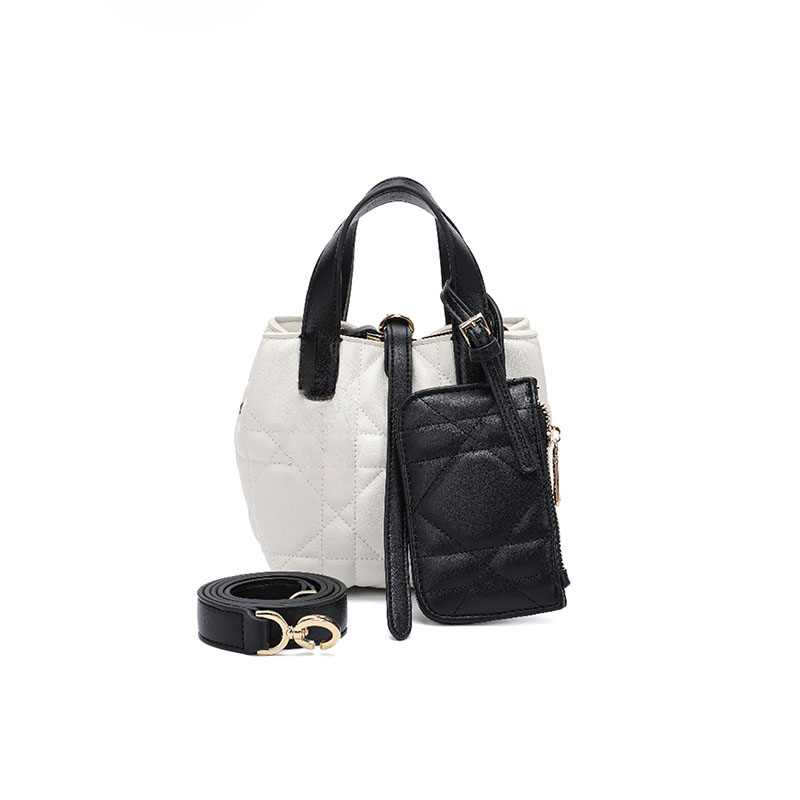 【CF】2025年新款时尚百搭潮流单肩斜跨女包 XL094-熊猫色