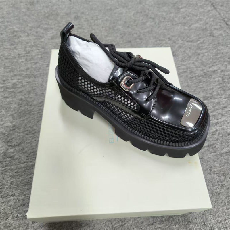 25款时尚休闲百搭外穿松糕系带镂空乐福鞋