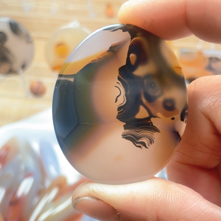 玛瑙/玉髓吊坠未镶嵌