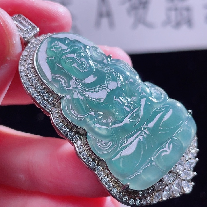 翡翠颈饰未镶嵌999999999