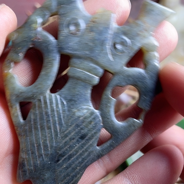 和田玉（糖玉）挂件未镶嵌