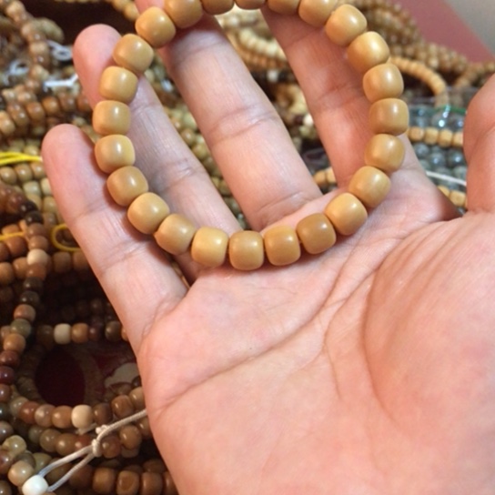 吊坠千眼菩提白玉菩提9.5mm单圈手串