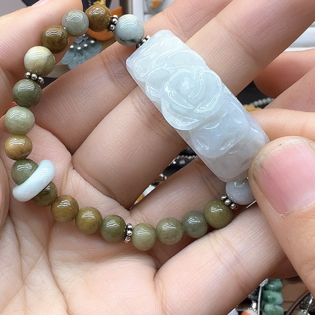 翡翠戒指未镶嵌炸