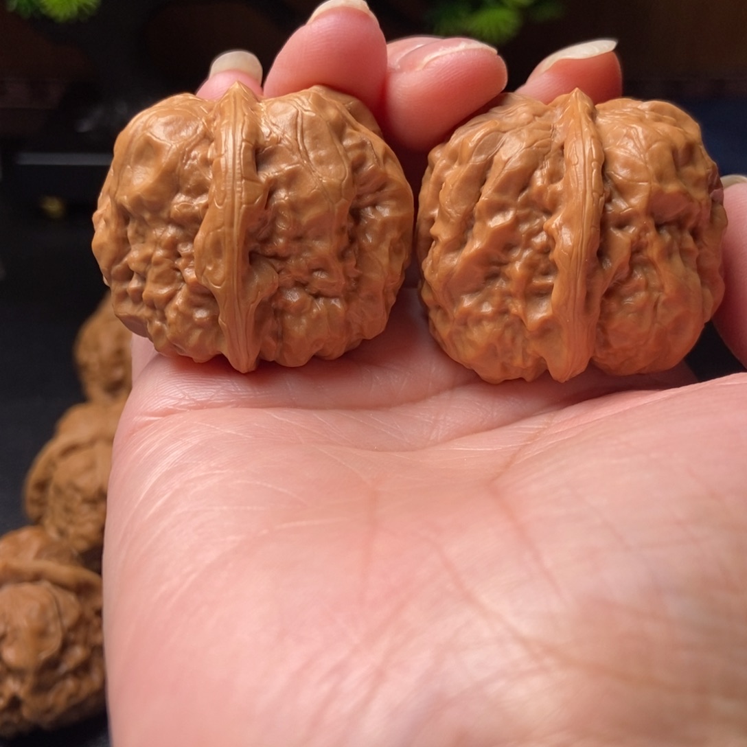 6****文玩核桃把件蛤蟆头