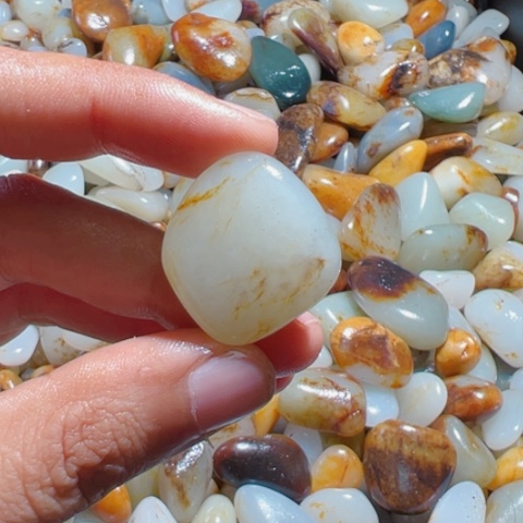 和田玉（糖玉）手链未镶嵌8