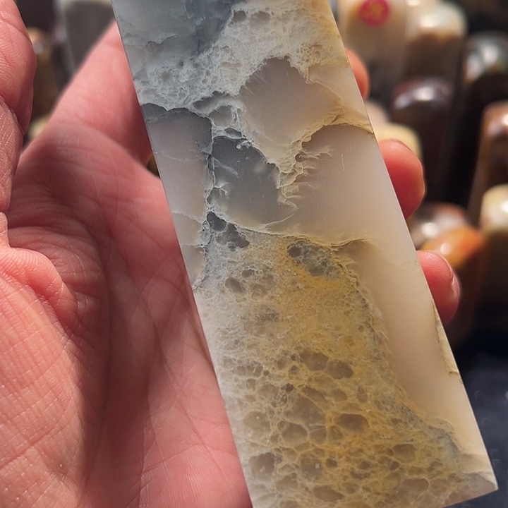 心***物印石昌化石昌化石印石水墨冻