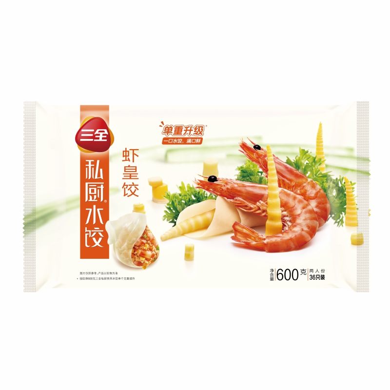 三全私厨水饺 虾皇饺 600g