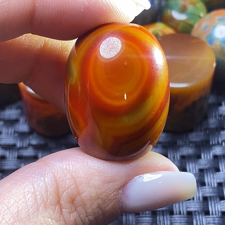 用***5玛瑙/玉髓未镶嵌颈饰