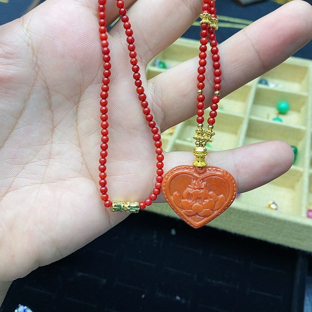 翡翠银S925镶嵌耳饰