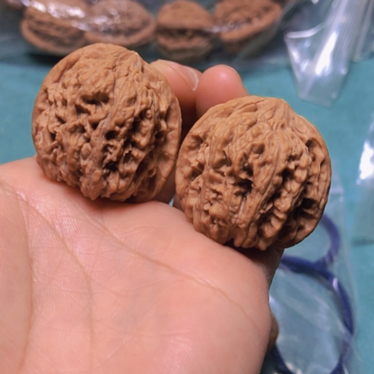 【闪购商品】核桃手串/手链33千佛山修尖