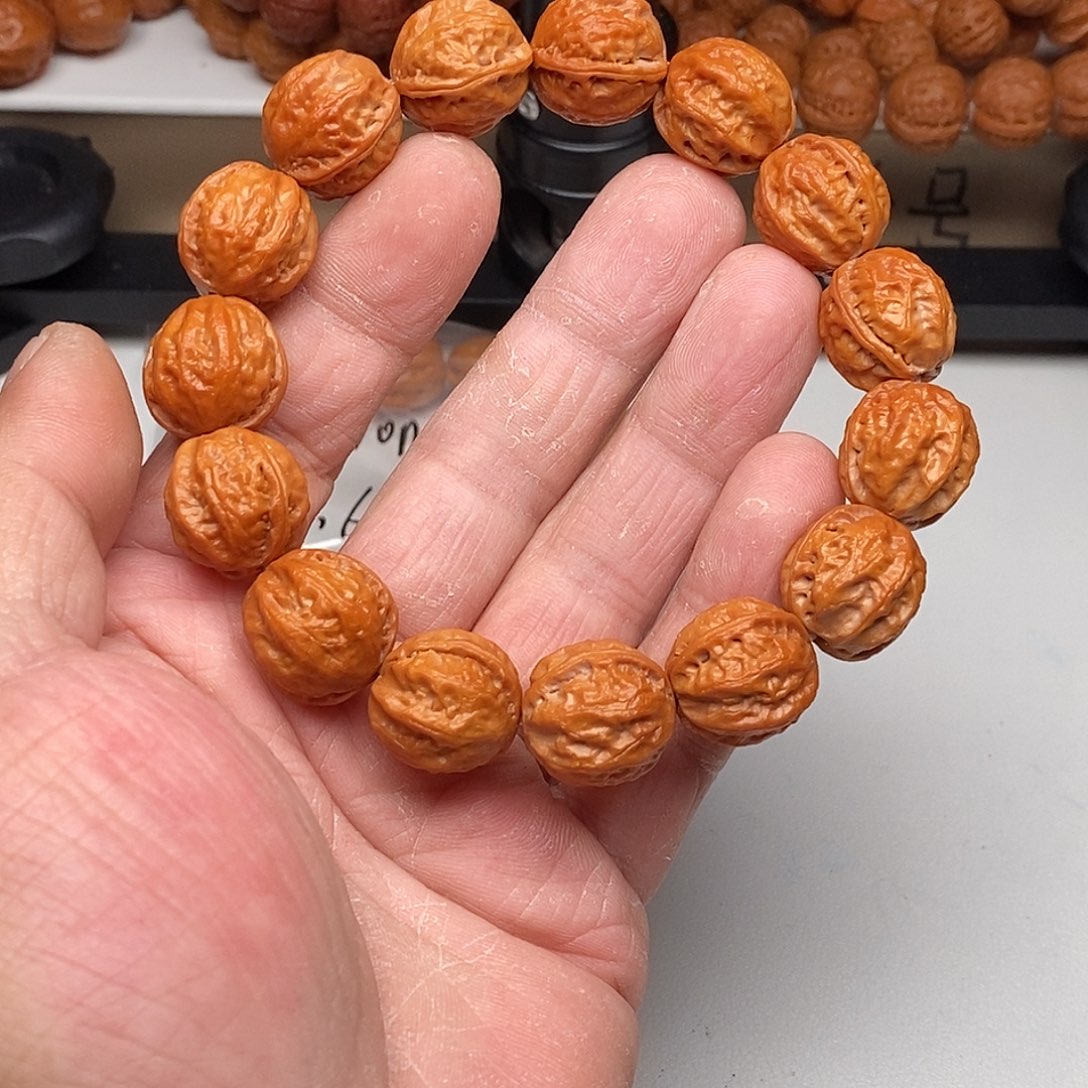 木质类文玩核桃1.7八棱