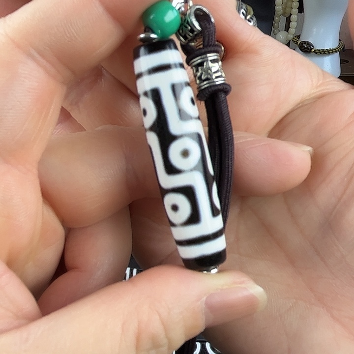 玛瑙/玉髓合金颈饰