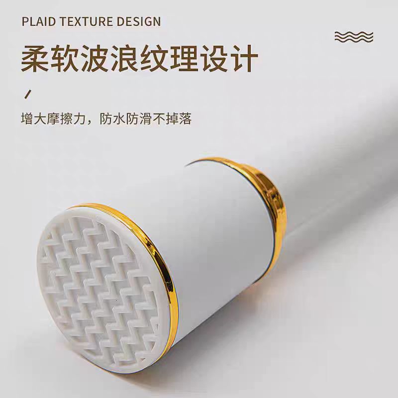 【贝爷家】新款加厚加粗可伸缩罗马杆一套