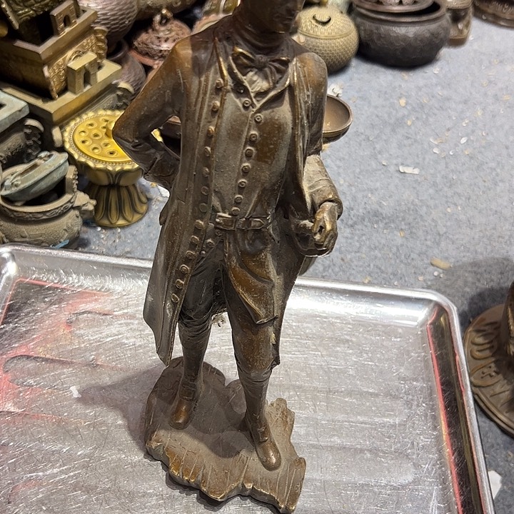 ?*微瑕疵黄铜摆件工艺品