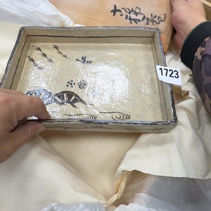 瓷片工艺品摆件瓷器摆件666