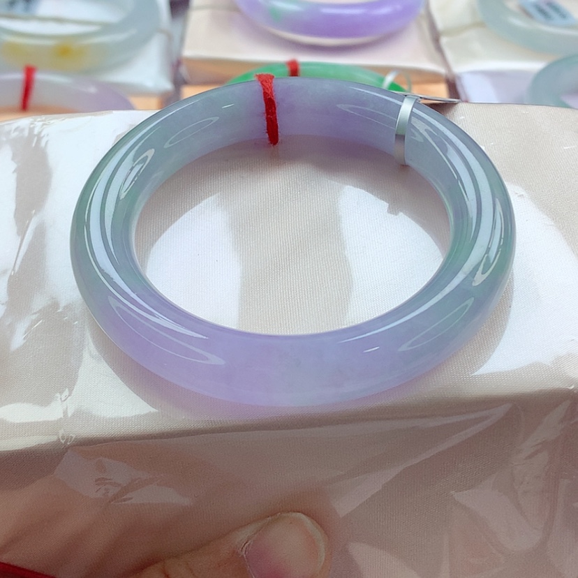 【闪购商品】翡翠手镯（圆镯）未镶嵌淡*订金A