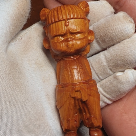 柏木（崖柏）全陈化老料把件