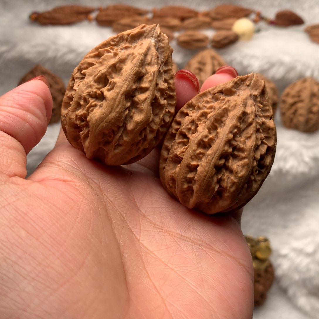 文玩核桃吊坠小武核桃九龙筋