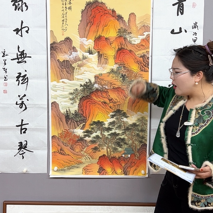 国画中美老师国画作品