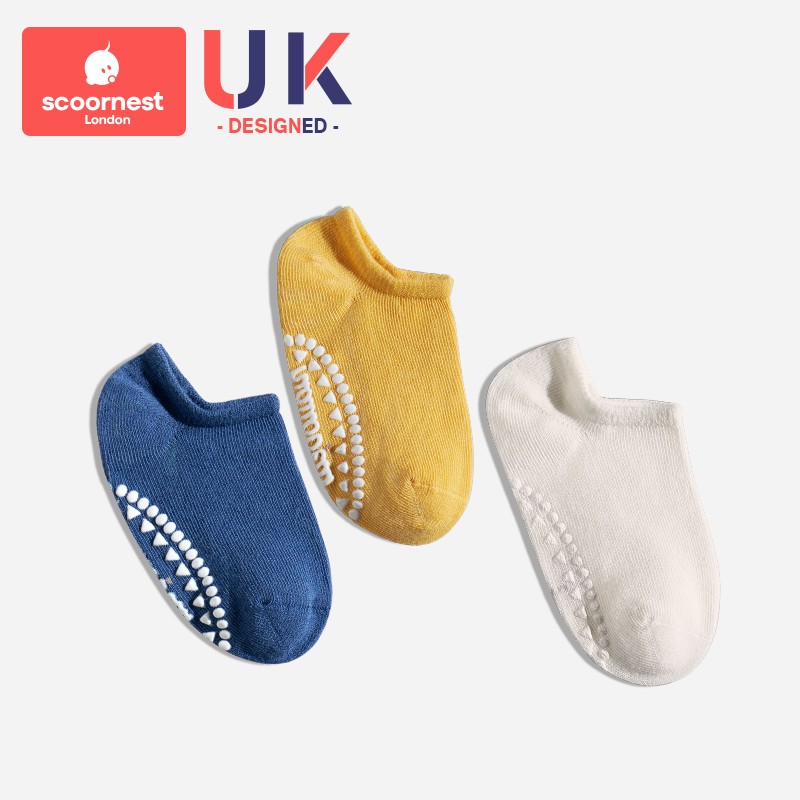 儿童地板袜-西蒙沃克（适合脚长12-14cm）【 款式随机 不退不换】