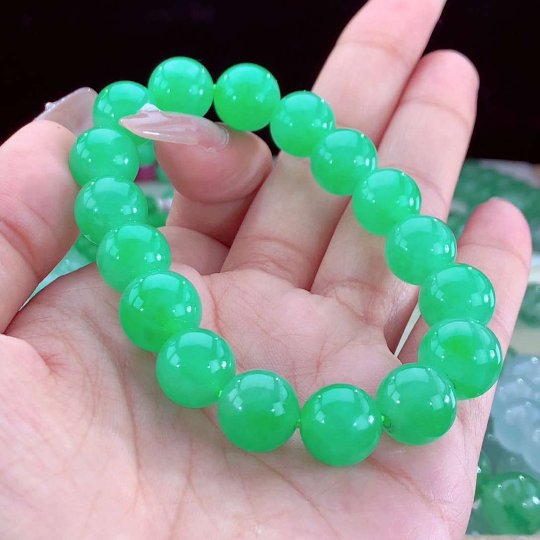 未镶嵌手链翡翠天然缅甸A货