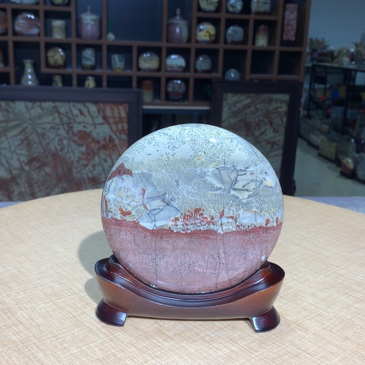 ，广西国画石摆件，收藏观赏