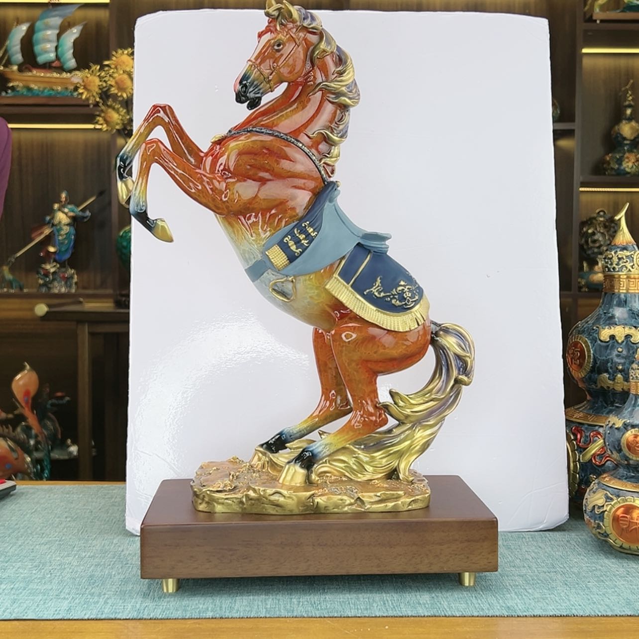 【闪购商品】周*翔全铜赤兔马追风马高46