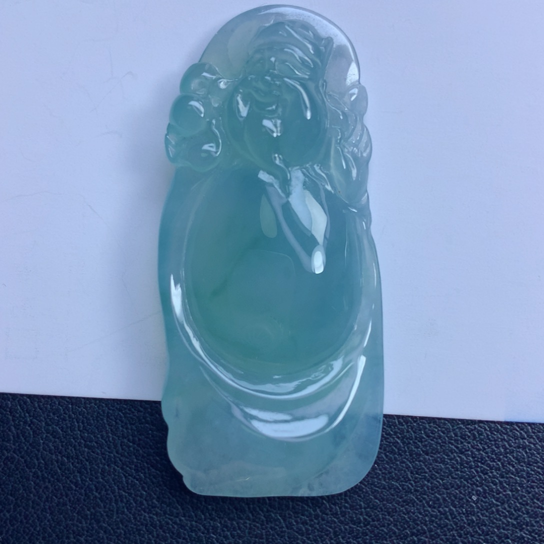 翡翠颈饰未镶嵌财爷