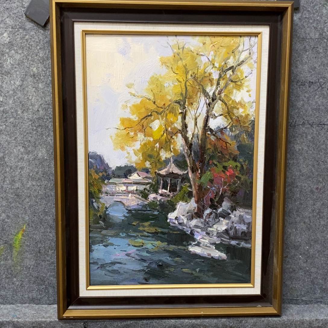 油画带外框画芯尺寸40x 60 c m