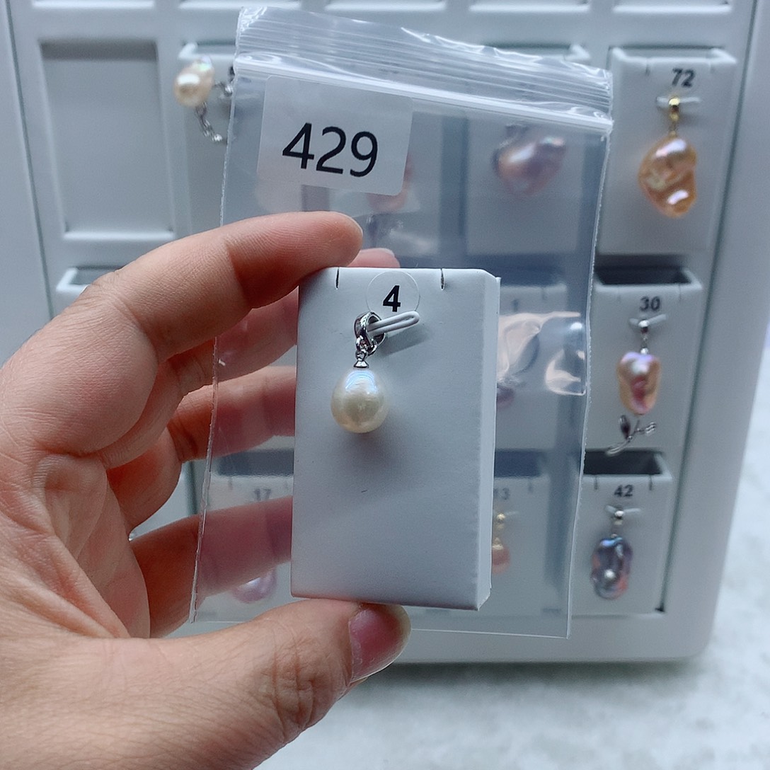 淡水珍珠吊坠(不含链)合金