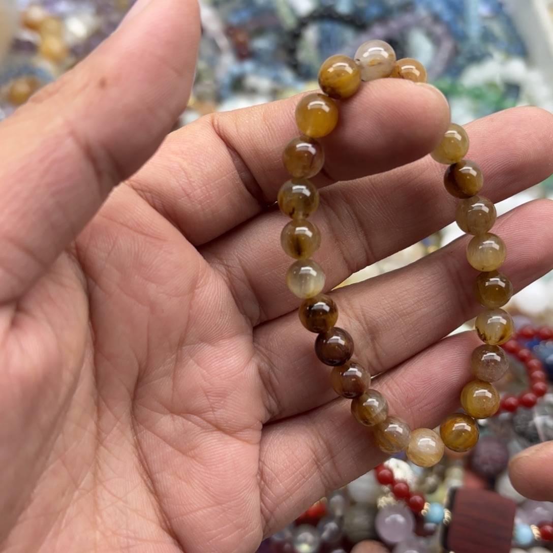 银S925镶嵌手链水晶