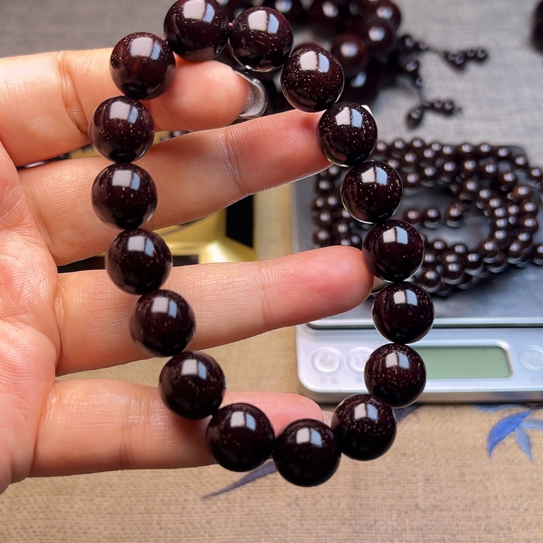 檀香紫檀（小叶紫檀）1.2 17颗满星