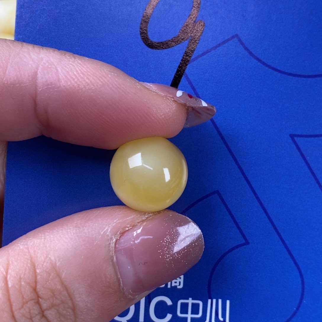 琥珀裸石未镶嵌月**丶蜜蜡