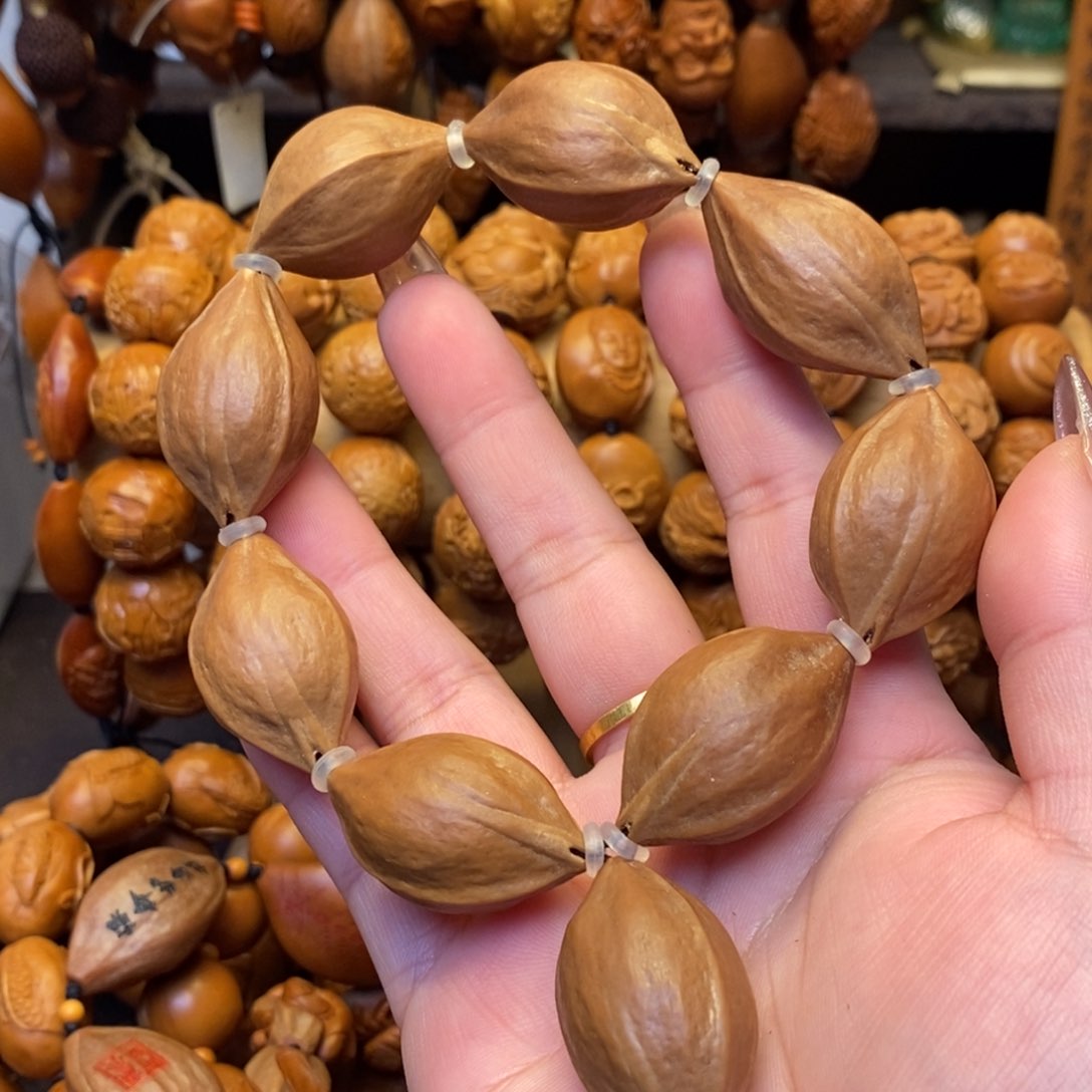 橄榄核手串/手链梅林铁核原皮