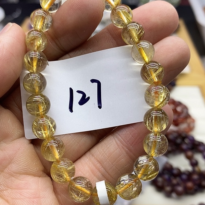 水晶手链未镶嵌天然