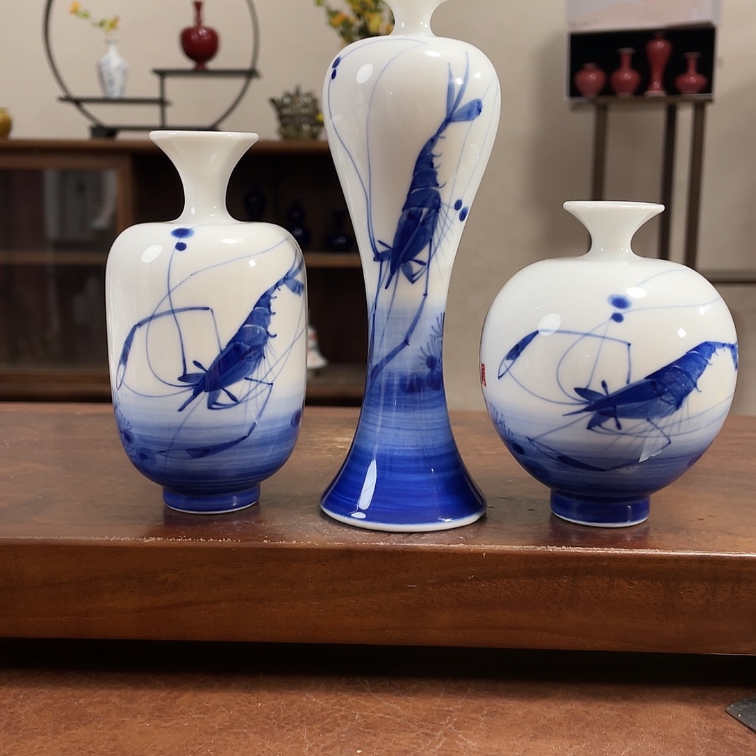 陶瓷花瓶景德镇陶瓷小花瓶