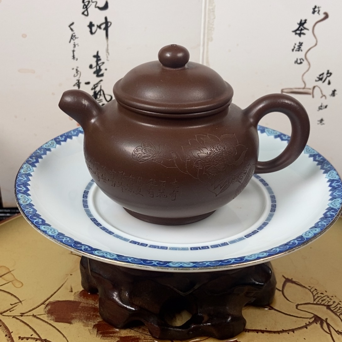 紫砂茶壶代****5容量宜兴紫砂壶